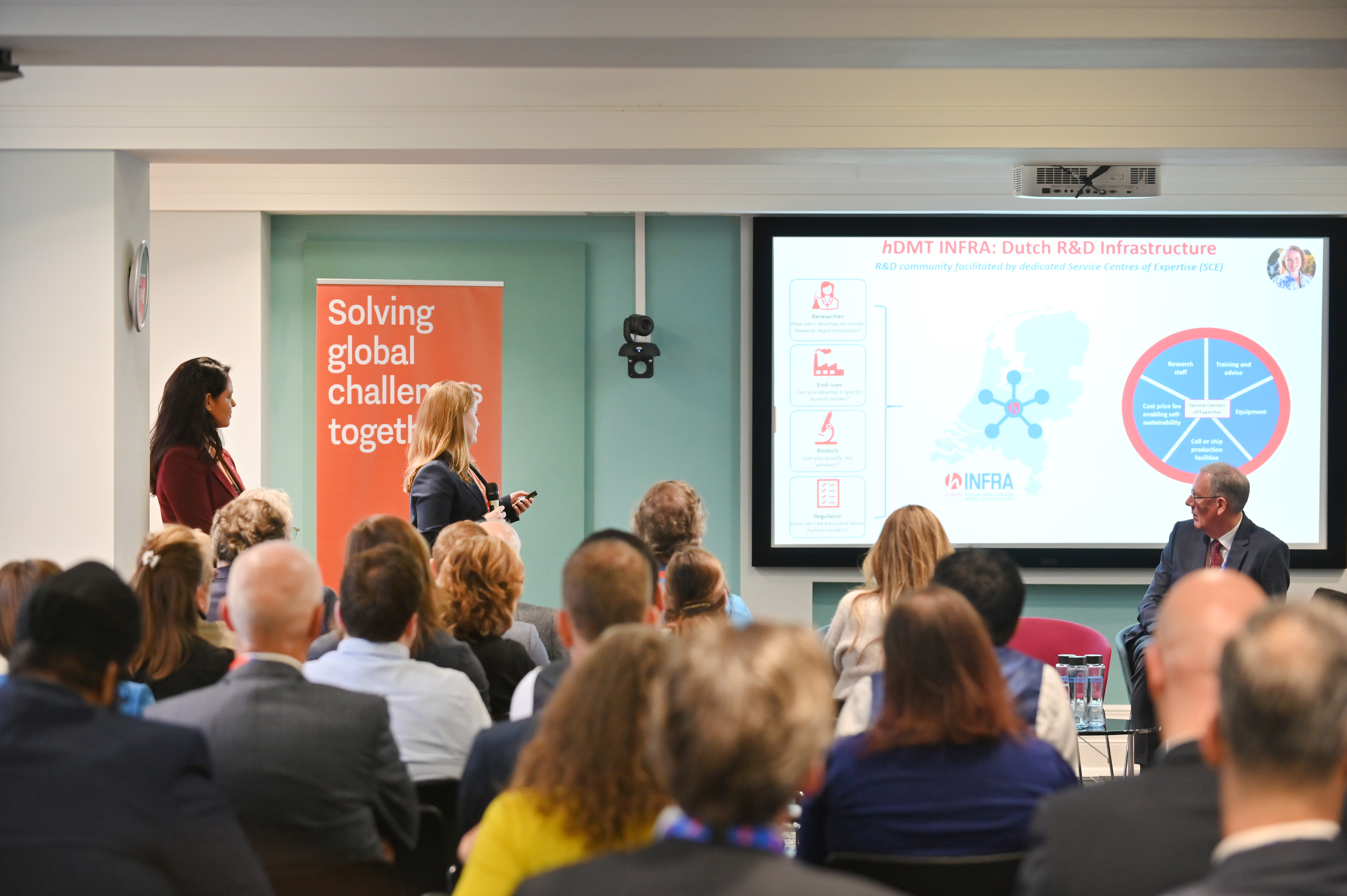 Delegates during breakout sessions at the Economic Mission to the UK. Credit: PB Media. 