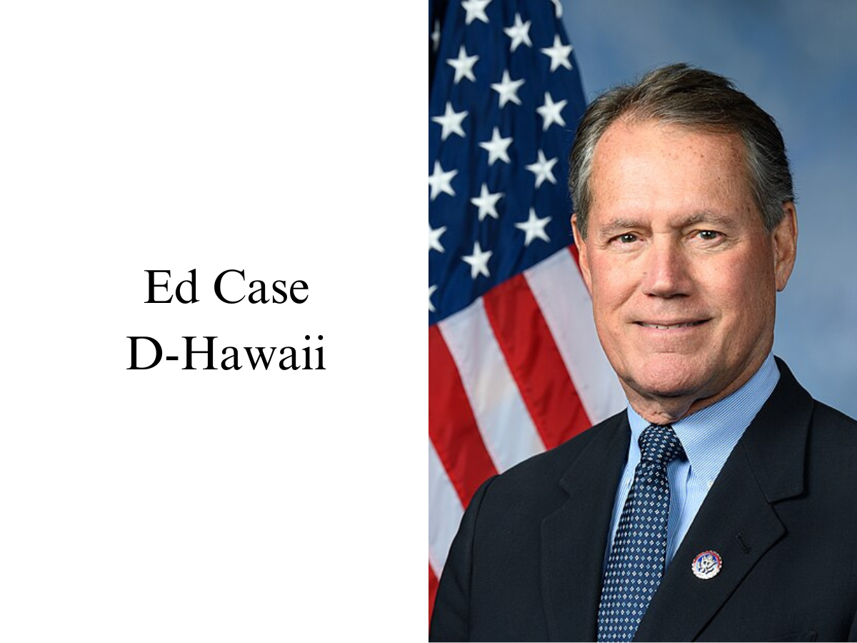 Portrait of Representative Ed Case
