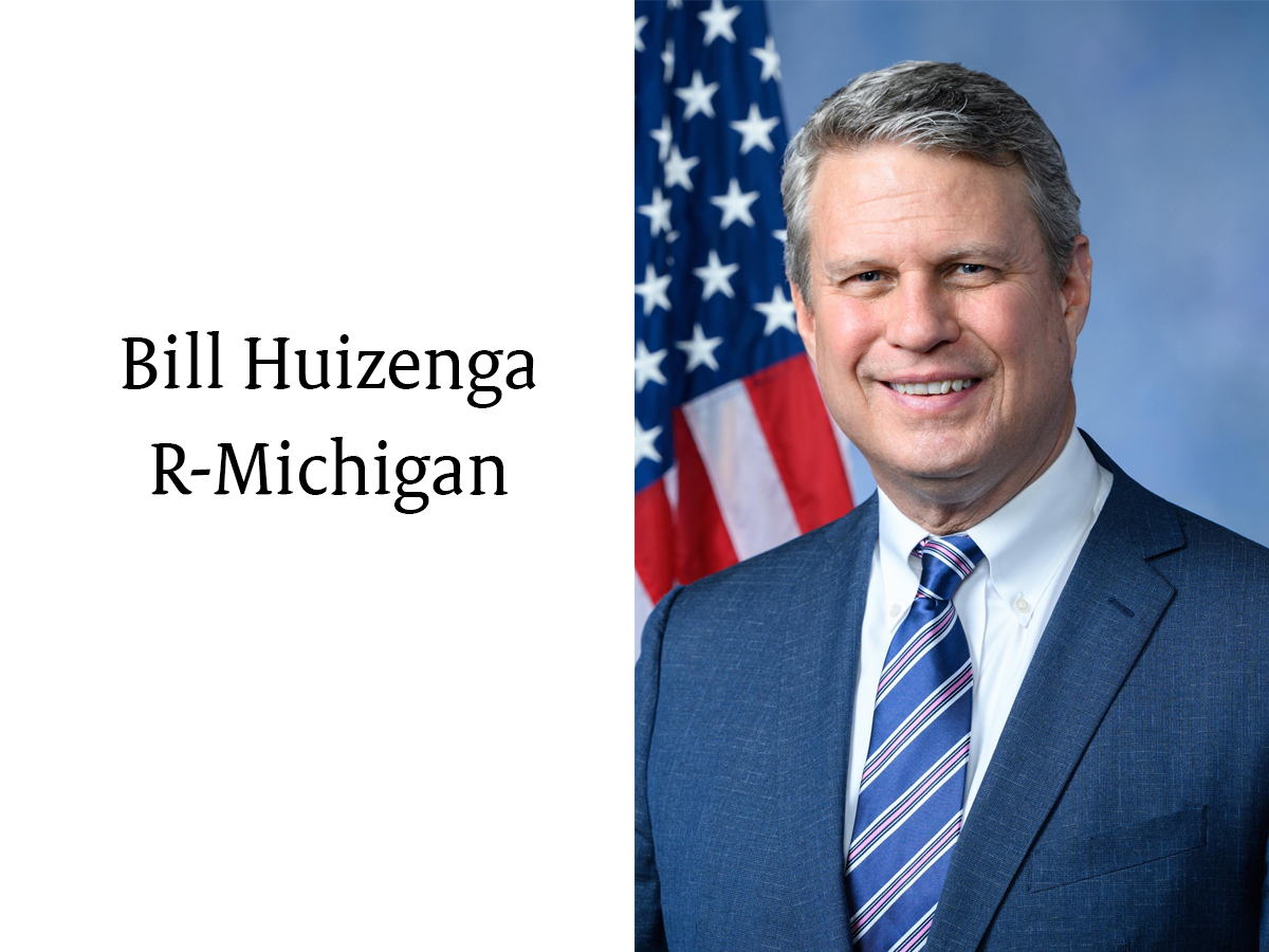 Portrait of Representative Bill Huizenga