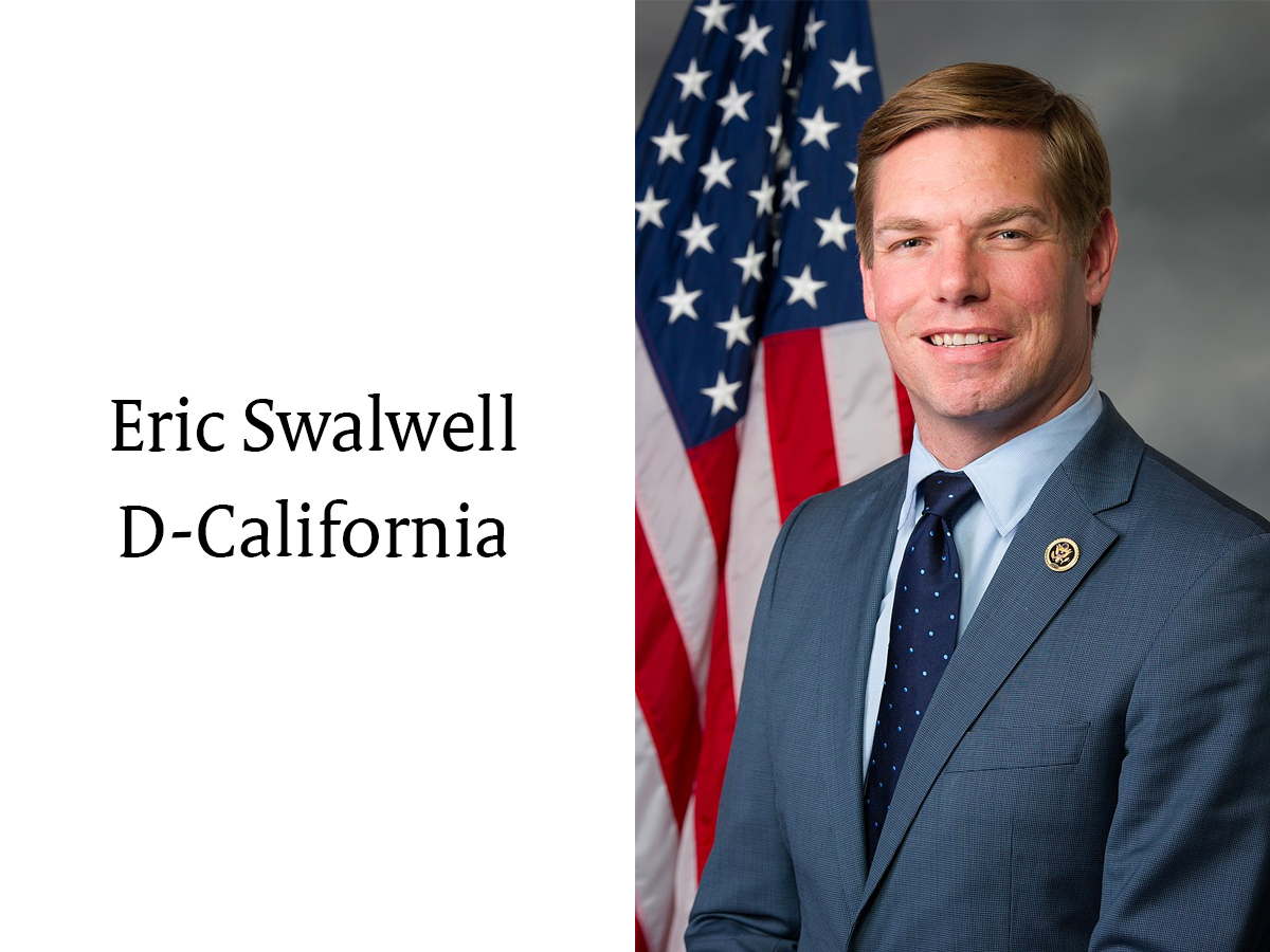 Portrait of Representative Eric Swalwell