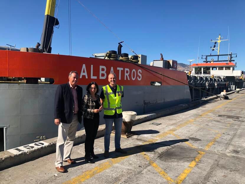 Dutch dredging in New Zealand