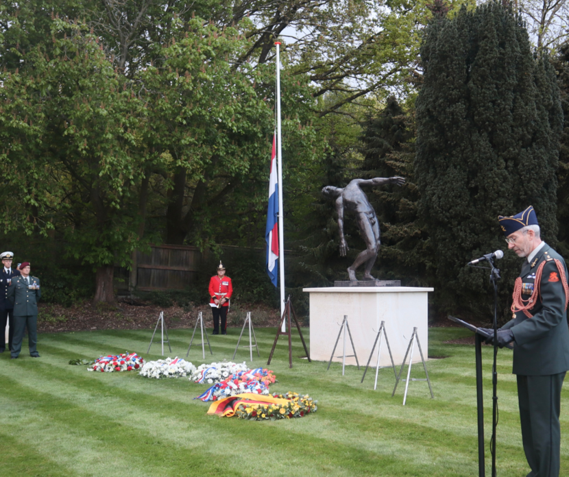 Speech at the ceremony at Mill Hill Cemetery