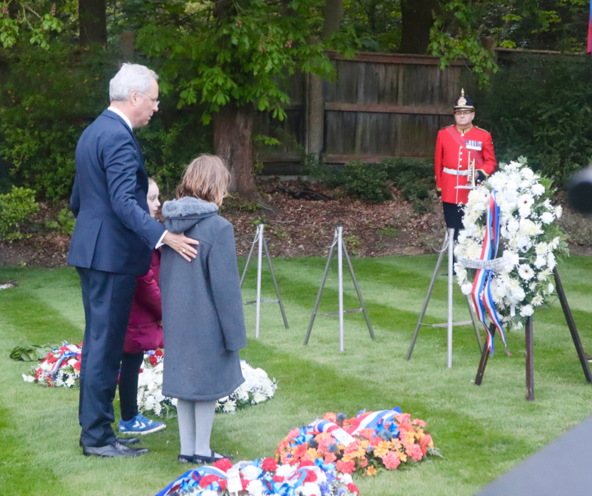 The ceremony at Mill Hill, London